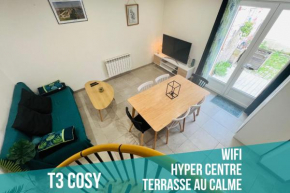T3 COSY MAISON DE VILLE TERRASSE AU CALME